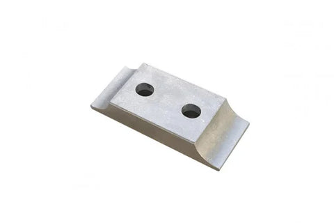 AL rear engine mount bracket 2 screws 92 x 30 mm