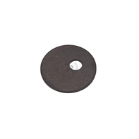 Alum. Seat Washer Large Offset Hole - Black