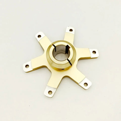 EKS Mini 30mm Gold Aluminum Sprocket Hub