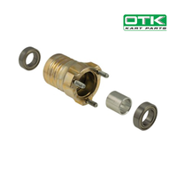 FRONT HUB HST AL. 80 mm COMPLETE