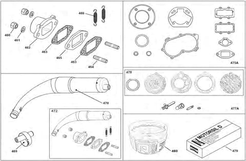 Exhaust, Gaskets & Parts (2018 On) - X30