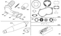 Exhaust, Gaskets & Parts (Pre 2018) - X30