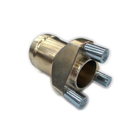 Wheel Hub Front 17 x 80mm Magnesium - Arrow/Kartech