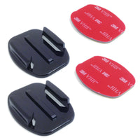 Karting Central 2 x Flat Camera Mount | 3M Sticker Set