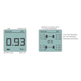 Prisma HPM5 Digital Tyre Gauge With Pyro Infrared and Lap Timer