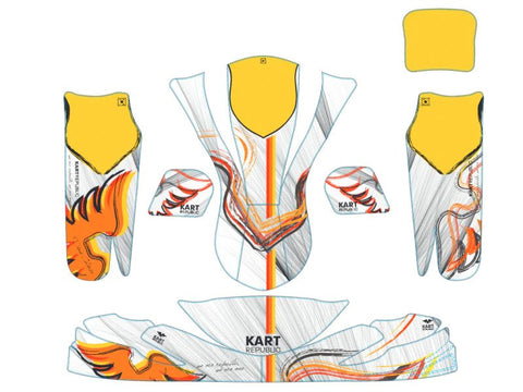 Kart Republic Sticker Kit OK 2024