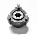 KR Wheel Hub Front 17mm Black Aluminium