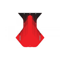 Red speed kart floor-plate complete with sticker