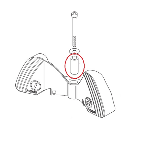 Rotax Shift Paddle Spacer - DD2