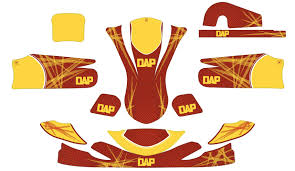 Dap Stickers DAP Sticker Kit OK 2025 – Karting Central