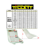 Tillett seat T11T - Special Rigidity