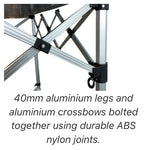 Altegra Aluminium Folding Table