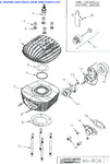 Head & Cylinder Assembly - Mini Rok