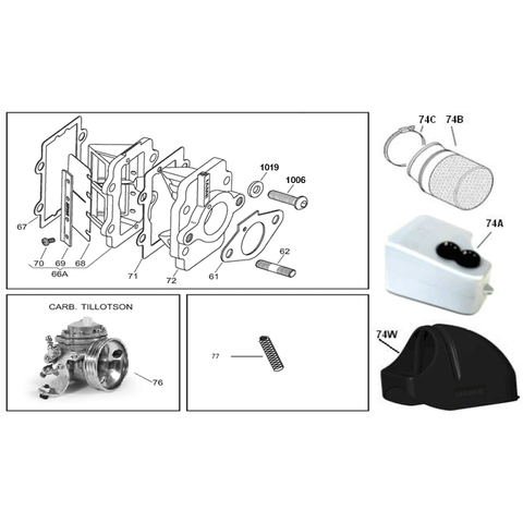 Inlet Parts - KA100