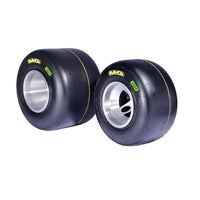 MG Yellow/Green KZ Tyres - Set